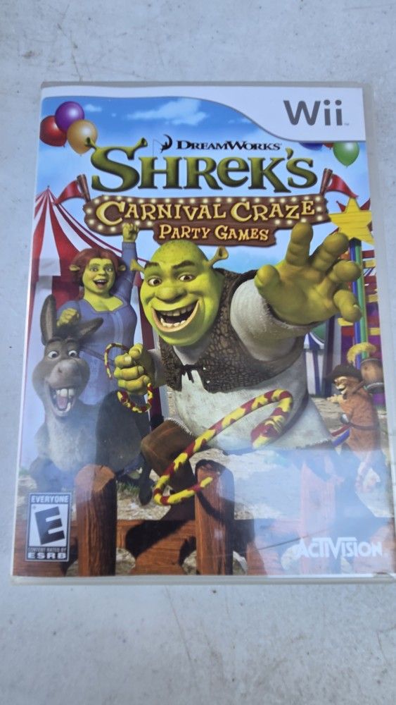 Shreks Carnival Craze Nintendo Wii 
