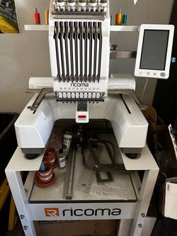 Embroidery machine - 10 needle