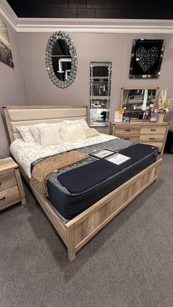 4 PC KING BEDROOM SET
