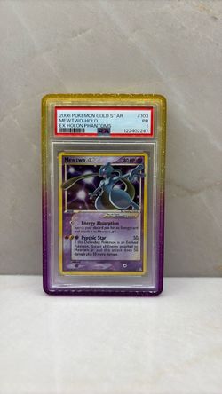 Mewtwo Gold Star PSA 1