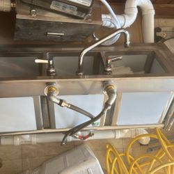 Sink And Them Water Heater