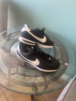 Nike Cortez Black and White Sneakers