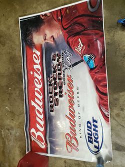 Dale Jr Budweise ADVERTISEMENT POSTER