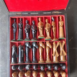 Don Quixote Chess Pieces 