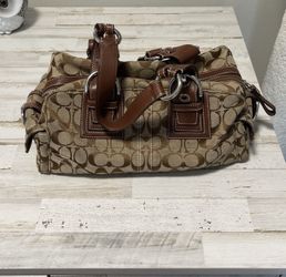Collection Brown Coach Duffle Purse
