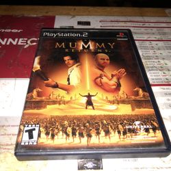 PS2 Game The Mummy Returns 