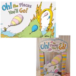 Dr. Seuss Themed Backdrop & Props