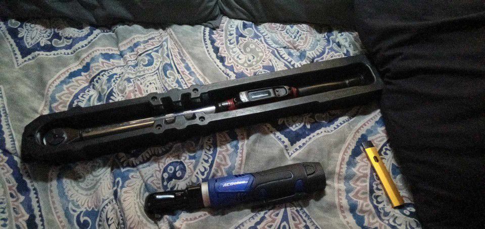 Digital Torque Wrench Craftsman And A Electric Ratchet acDelco 
