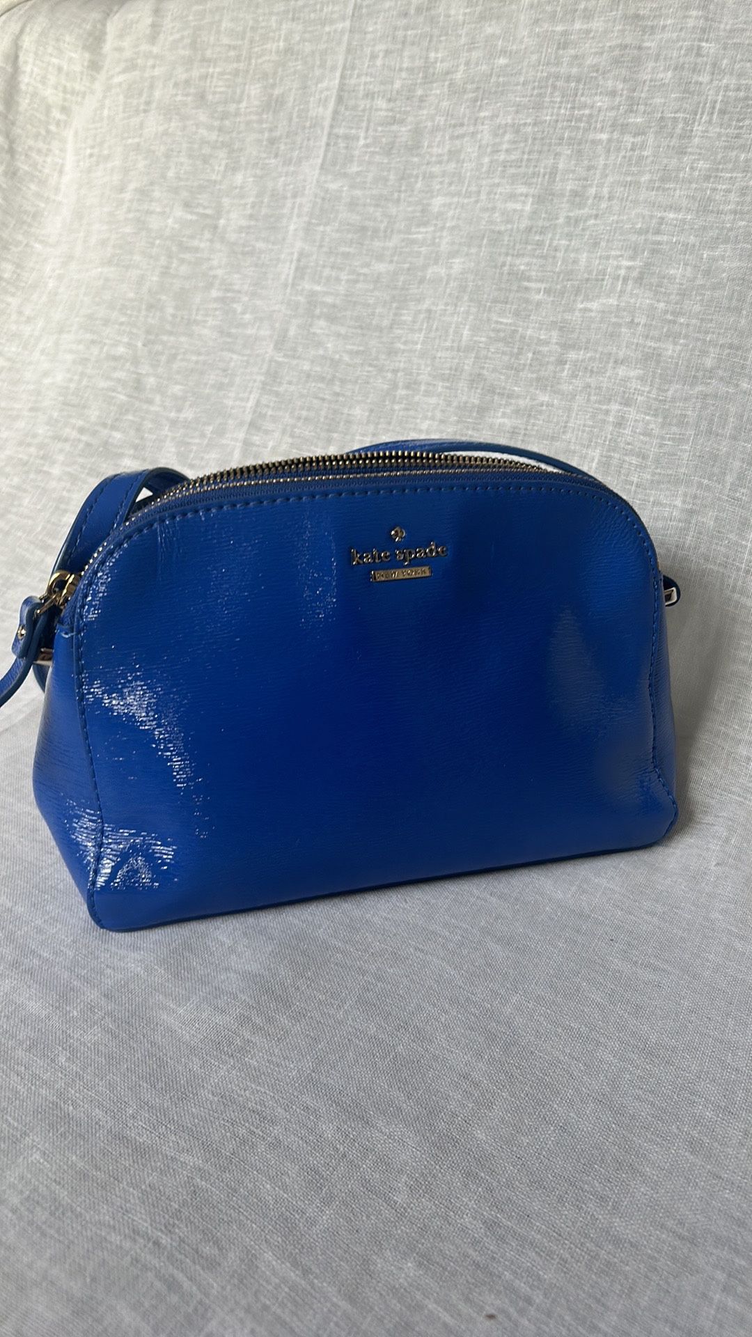 Kate Spade Blue Zippered Purse