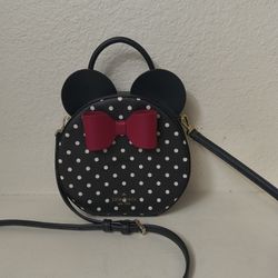 Authentic Disney X Kate Spade New York Minnie Mouse Crossbody Bag