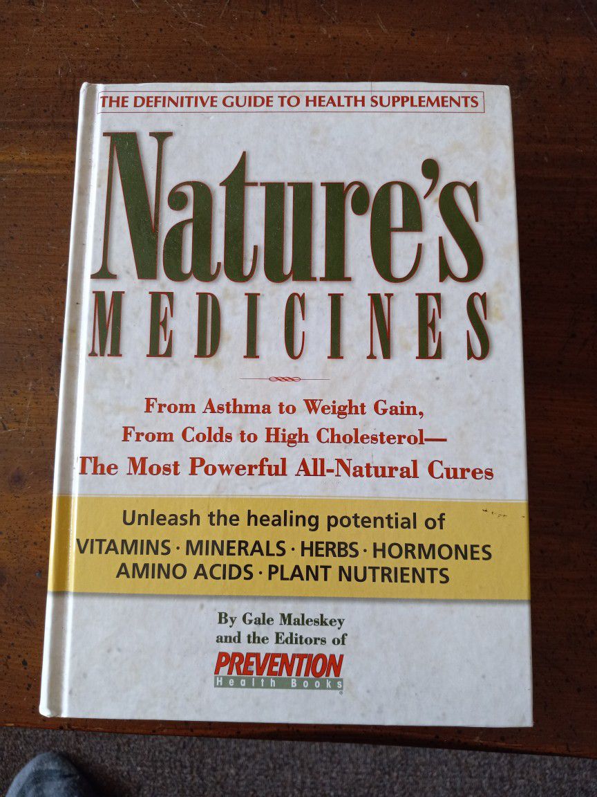 Nature's Medicines - Natural Cure Book