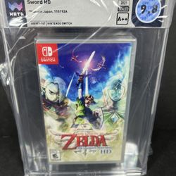 The Legend of Zelda: Skyward Sword HD Switch CGC 9.8 A++ SEALED 1st Print RARE