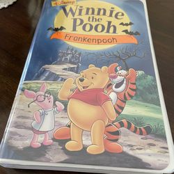Winnie The Pooh Frankenpooh VHS Tape