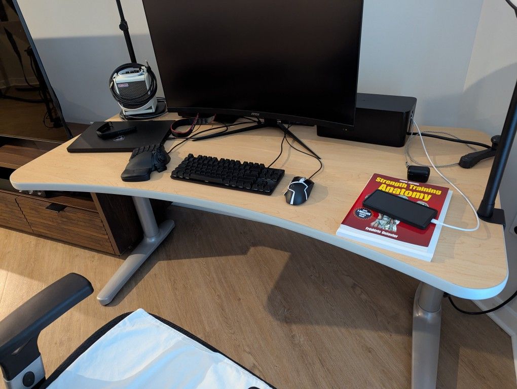 Solid Wood Standing Desk