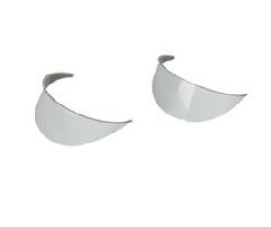 Chrome EYEBROWS FOR 7INCH HEADLIGHTS