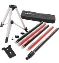 AdirPro Laser Level Pole with Tripod and Mount for Laser Levels