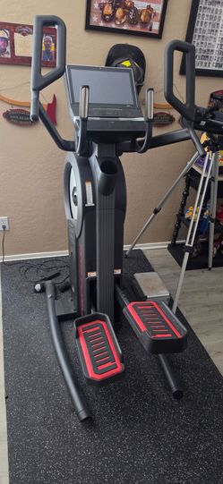 Gameroom/workout room setup