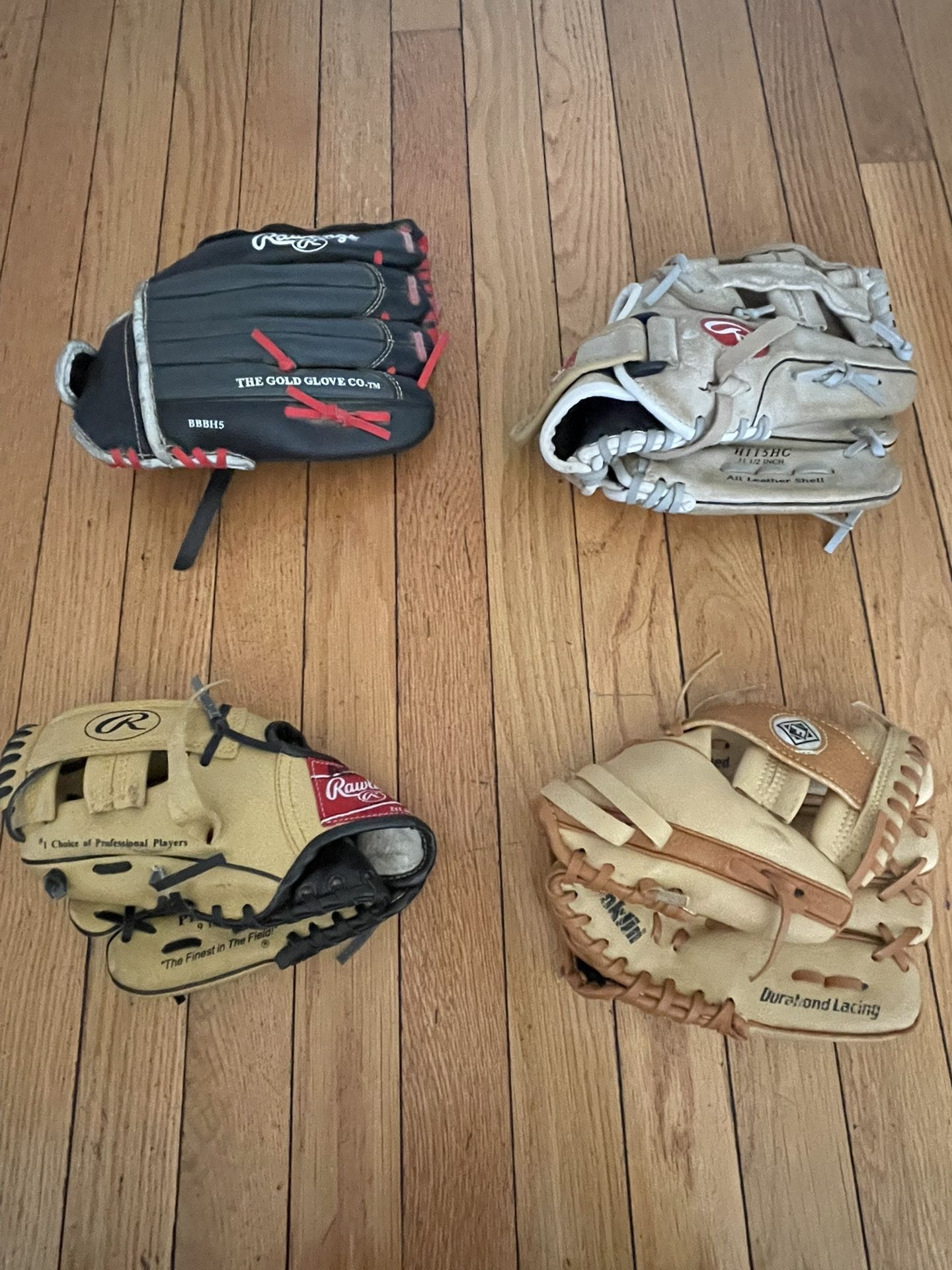 Baseball Glove Lot