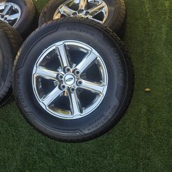4 2025 FORD F150 RIMS&TIRES 18"