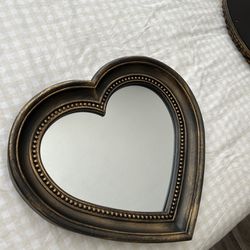 Heart shaped Mirror 