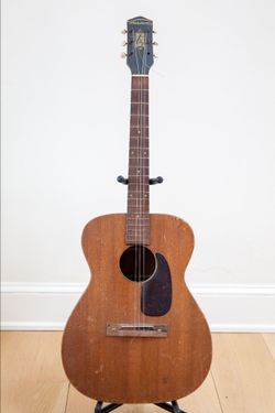Harmony Parlor Guitar – Project / Decoration – Sold As-Is