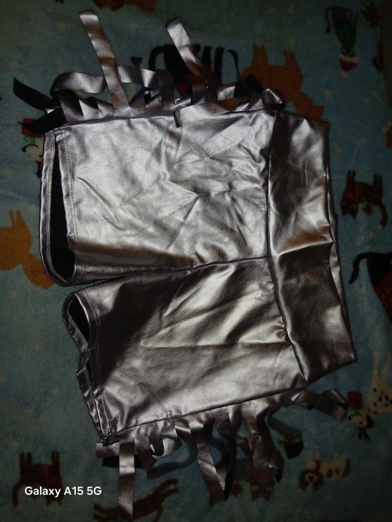 Fitted BOOTY Shorts With Ruffles on The Side