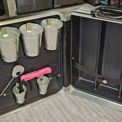 Vintage Platt Traveling Liquor Case