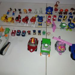 Paw Patrol Lot Figures