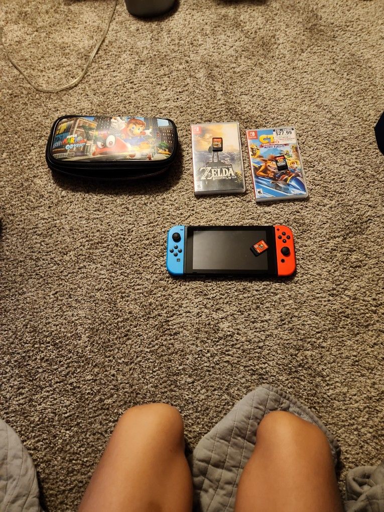 Nintendo switch barely used