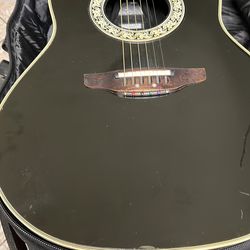 Ovation  USA acoustic electric guitar