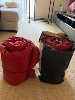 Coleman & Eddie Bauer Adult Sleeping Bags – Excellent Condition – Bundle