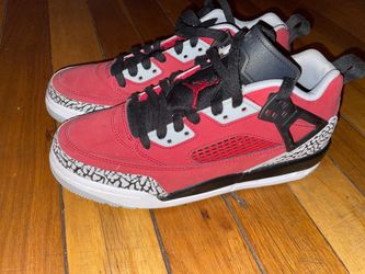 Jordan Spizike Low-Top Sneakers Red Black