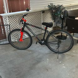 Red and Black Mountain Bike 