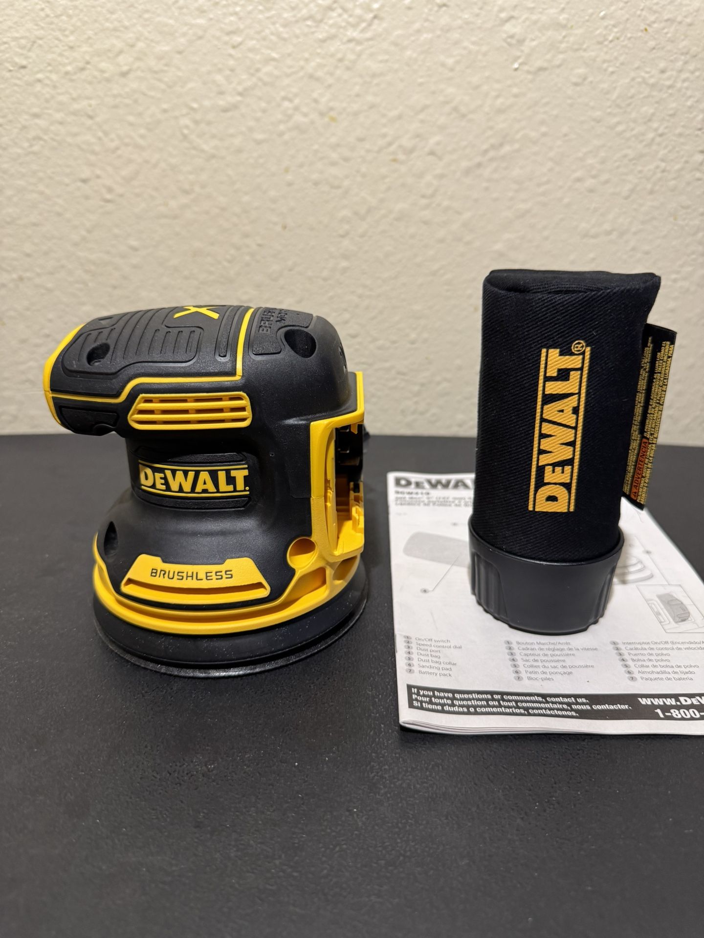 DEWALT 20V MAX XR Cordless Brushless 5 in. Random Orbital Sander (Tool Only)