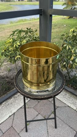 Brass Planter Pot