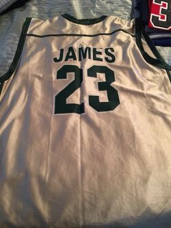 Lebron high school jersey