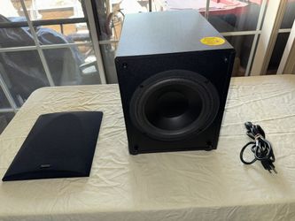 I have 2 Definitive Technology - ProSub 800 8" 300-Watt Powered Subwoofers in good working condition  For 1 Subwoofer $135 for 2 $235