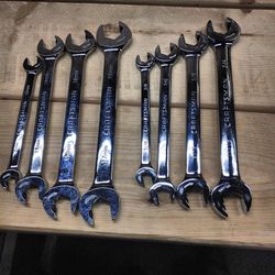Rare Craftsman ratcheting open-ended wrenches

