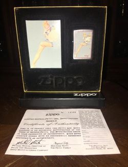 Collectable George Petty Pin-Up Zippo Series 2