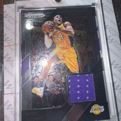 Kobe Bryant Game Worn NBA Patch 