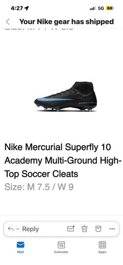New Nike Cleats