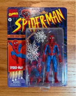 Marvel Legends Retro Spider Man Walmart Collectorcon Sealed $45