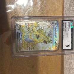 Tyranitar Ex  2023  Cgc Mint 9