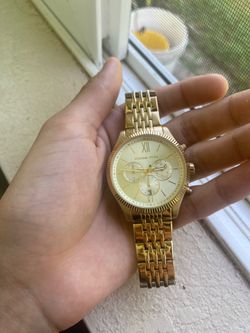 Michael Kors Gold Tone Mens Watch