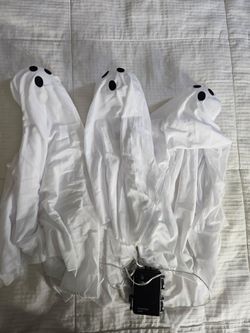 Halloween Ghost Decorations Set of 3 with Lights