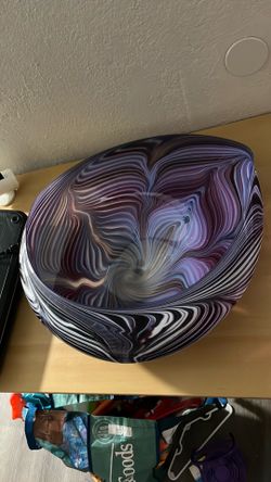 Hand blown glass
