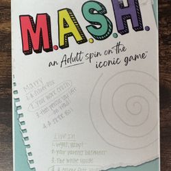 NEW and SEALED MASH Adult Take on and Iconic Game just $5