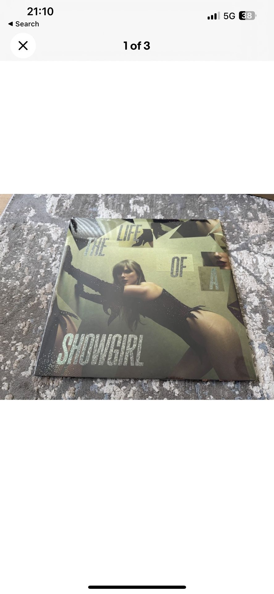Taylor Swift The Life of a Showgirl Vinyl Record Shiny Bug Wintergreen IN HAND ✅