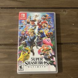 Super Smash Bros Ultimate Nintendo Switch Game 