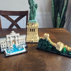 3 Lego Architecture Sets Complete